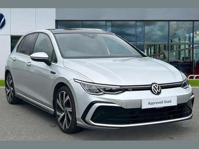Used VW Golf VIII R-line 147 HP (108 kW) 2020 Silver Hatchback