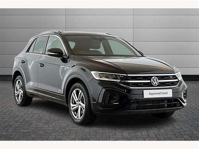 Black Used 2025 VW T-Roc R-line SUV | £26,950 (Fair price)