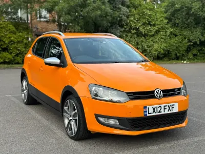 Used VW Polo Cross 2012 Orange Hatchback