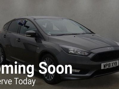 Grey Used 2018 Ford Focus ST-Line X Hatchback | £6,250 (Super price)