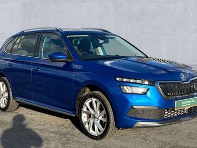 Used Skoda Kamiq SE L Executive 110 HP (80 kW) 2024 Blue SUV