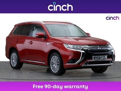 Red Used 2018 Mitsubishi Outlander P-HEV SUV | £11,749 (Fair price)
