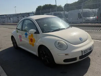 Used VW Beetle 2007 Cream Hatchback