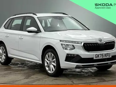 Used Skoda Kamiq SE 113 HP (83 kW) 2025 Moon white metallic SUV
