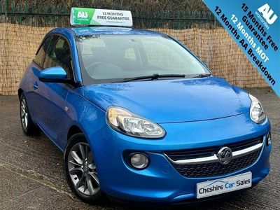 Blue Used 2017 Vauxhall Adam Unlimited Hatchback | £6,200 (Fair price)