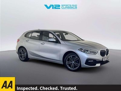 Used BMW 116 Sport Line 116 HP (85 kW) 2020 Silver Hatchback
