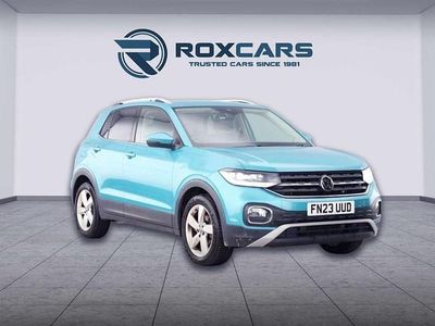 Used VW T-Cross SEL 110 HP (80 kW) 2023 Turquoise SUV