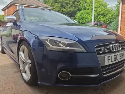 Used Audi TTS 272 HP (200 kW) 2010 Blue Cabriolet