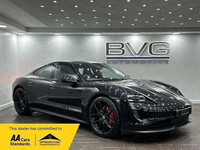 Black Used 2021 Porsche Taycan Performance Package Sedan | £37,994 (Fair price)