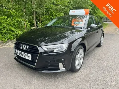 Used Audi A3 Sportback Sport 150 HP (110 kW) 2016 Black Hatchback