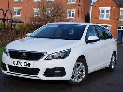 White Used 2020 Peugeot 308 SW Active Estate | £4,995 (Super price)