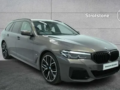 Used BMW 530 M Sport 286 HP (210 kW) 2021 Alvite grey metallic Estate