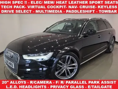 Used Audi A6 Allroad Sport 272 HP (200 kW) 2015 Black Estate