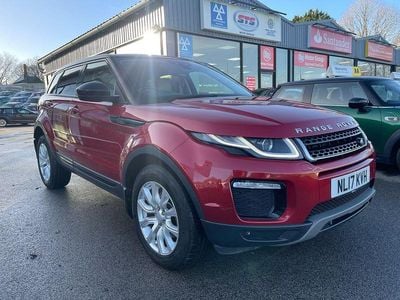 Used Land Rover Range Rover evoque SE 2017 Red Estate