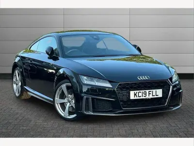Used Audi TT S-Line 245 HP (180 kW) 2019 Black Coupe