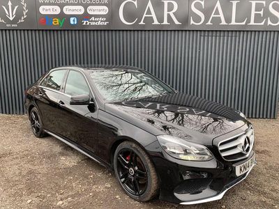 Used Mercedes E220 AMG 170 HP (125 kW) 2014 Black Sedan