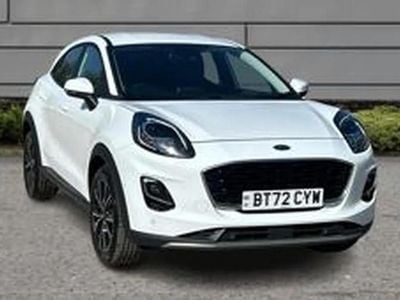Used Ford Puma Titanium 123 HP (90 kW) 2022 White SUV
