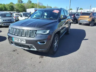 Used Jeep Grand Cherokee Overland 250 HP (183 kW) 2019 Grey SUV