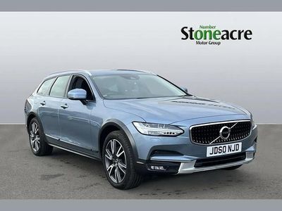 Used Volvo V90 CC Plus 190 HP (139 kW) 2020 Blue Estate