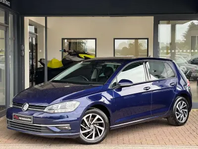 Used VW Golf VII Match 115 HP (84 kW) 2019 Blue Hatchback