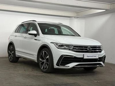 Used VW Tiguan R-line 150 HP (110 kW) 2022 White SUV