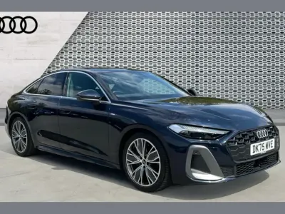 Used Audi A5 S-Line 200 HP (147 kW) 2025 Blue Sedan