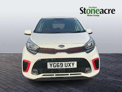 Used Kia Picanto GT-Line 99 HP (72 kW) 2019 White Hatchback