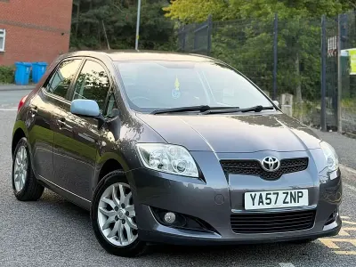Used Toyota Auris 122 HP (89 kW) 2008 Grey Hatchback