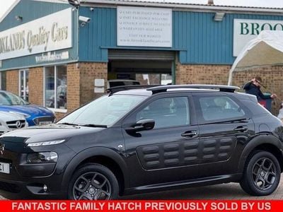 Used Citroën C4 Cactus Feel 82 HP (60 kW) 2018 Black Hatchback