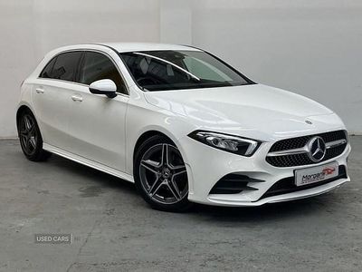 Used Mercedes A180 AMG line 2021 White Hatchback