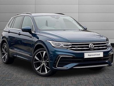 Used VW Tiguan R-line 150 HP (110 kW) 2023 Nightshade blue SUV