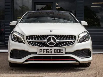 Used Mercedes A250 Premium 218 HP (160 kW) 2015 White Hatchback