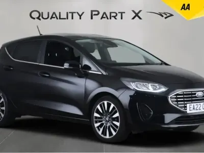 Second-hand Ford Fiesta Titanium 125 CP (91 kW) 2022 Negru Hatchback