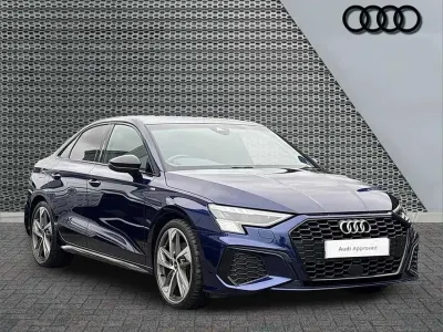 Used Audi A3 Advanced 150 HP (110 kW) 2022 Blue Sedan