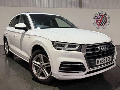 White Used 2018 Audi Q5 S-Line SUV | £21,978 (Fair price)