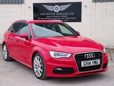 Red Used 2014 Audi A3 S-Line Hatchback | £8,999 (Fair price)