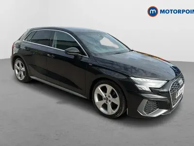 Used Audi A3 S-Line 2022 Black Sedan