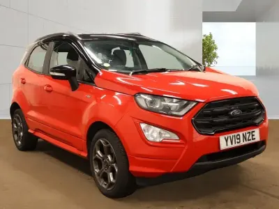 Used Ford Ecosport ST-Line 125 HP (91 kW) 2019 Red SUV