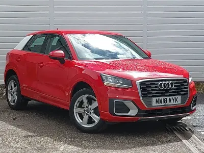Used Audi Q2 Sport 116 HP (85 kW) 2018 Red SUV