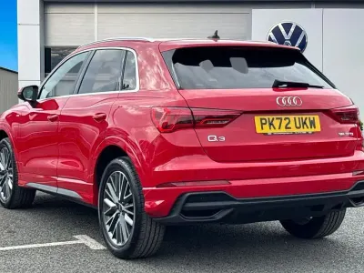 Used Audi Q3 S-Line 150 HP (110 kW) 2022 Red SUV