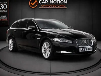 Used Jaguar XF Sportbrake Luxury 200 HP (147 kW) 2013 Black Estate