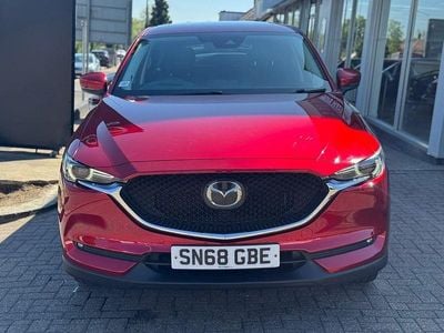Second-hand Mazda CX-5 Inclusive 156 CP (114 kW) 2018 Roșu SUV