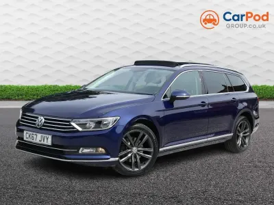 Used VW Passat GT 150 HP (110 kW) 2017 Blue Estate