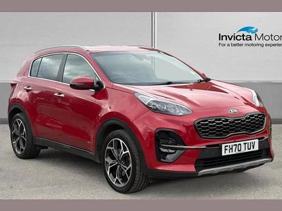 Used Kia Sportage GT-Line 180 HP (132 kW) 2021 Red SUV