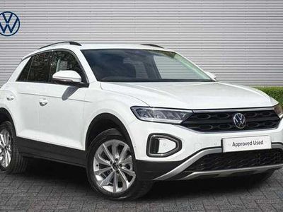 Begagnad VW T-Roc Match 150 HK (110 kW) 2025 Vit SUV