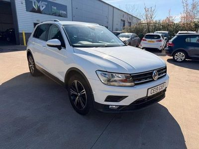 Used VW Tiguan SE 130 HP (95 kW) 2019 White SUV