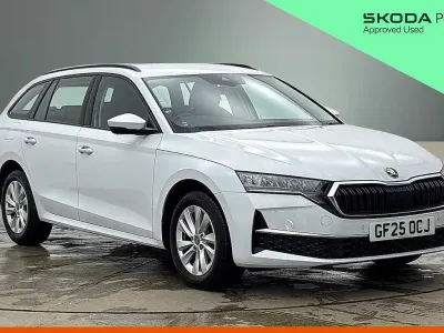 Begagnad Skoda Octavia SE Technology 113 HK (83 kW) 2025 Vit Kombi