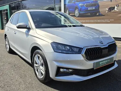 Used Skoda Fabia SE L 85 HP (62 kW) 2025 Brilliant silver metallic Hatchback