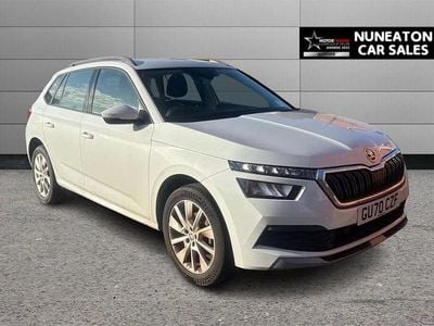Used Skoda Kamiq SE 95 HP (69 kW) 2020 White SUV
