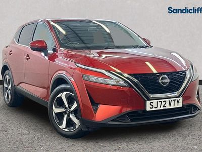 Red Used 2022 Nissan Qashqai N-Connecta SUV | £13,989 (Fair price)